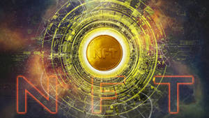 Nft Gold Coin Stock Art Wallpaper