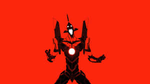 Nge Black Man In Red Background Wallpaper