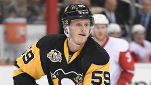 Nhl Left Winger Jake Guentzel Wallpaper