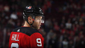 Nhl No. 9 Left Winger Taylor Hall Wallpaper