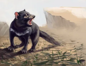 Nice Image Of Art, Desktop Wallpaper Of Tasmanian Devil, Tasmanian Wallpaper