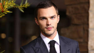 Nicholas Hoult In Suit Wallpaper