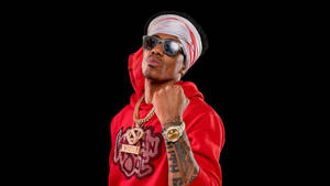 Nick Cannon In Red Jacket Wallpaper