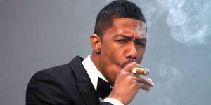 Nick Cannon With Cigar Wallpaper