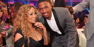 Nick Cannon With Mariah Carey Wallpaper