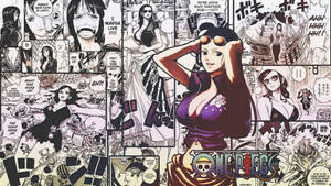 Nico Robin Manga Panel Wallpaper