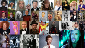 Nicolas Cage Meme Collage Wallpaper