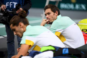 Nicolas Mahut Worried Wallpaper