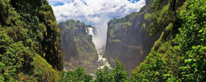 Nigeria Waterfall Gorge Wallpaper