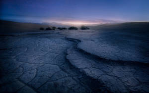 Night Desert Death Valley Wallpaper