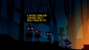 Night In The Woods Group Wallpaper