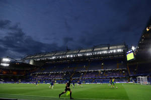Night Match At Stamford Bridge Wallpaper
