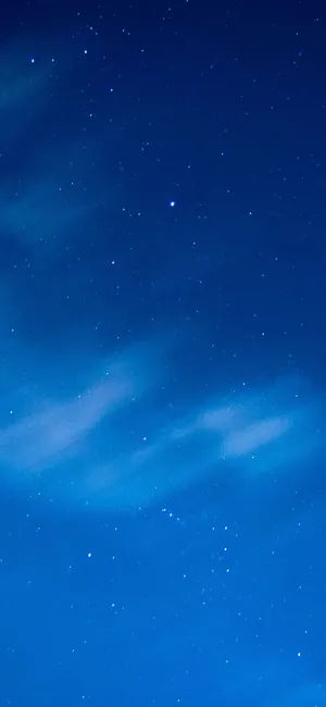 Night Sky Blue Iphone Wallpaper