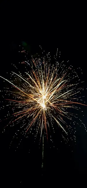Night Sky During New Years Eve Wallpaper