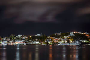 Nightlights In Bermuda Island Wallpaper