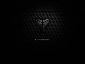 Download free Nike Kobe Logo In Solid Black Wallpaper MrWallpaper