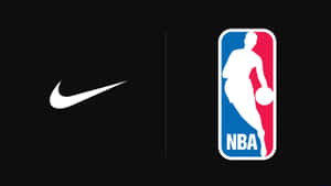 Nike Logos On A Black Background Wallpaper