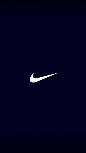 Nike On Navy Blue Wallpaper