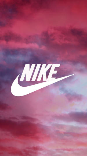 Nike On Pink Skies Wallpaper