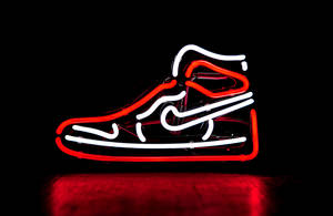 Nike Shoe Neon Light