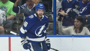 Nikita Kucherov Nhl Player Wallpaper