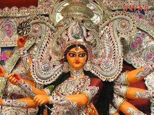 Nine-armed Mataji Wallpaper