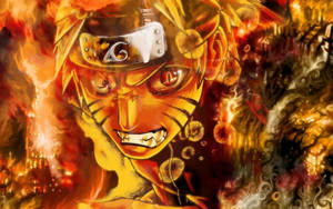 Nine-tails Chakra Mode Naruto 4k Pc Wallpaper