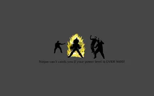 Ninjas And Goku Funny Meme Wallpaper