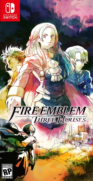 Nintendo Cover Of Fire Emblem Three Houses Wallpaper