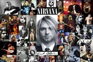 Nirvana 4k Colorful Collage Wallpaper