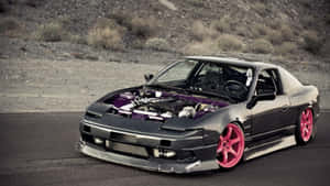 Nissan 180 Sx Open Hood Wallpaper