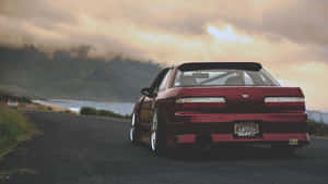 Nissan 180 Sx Red Wallpaper