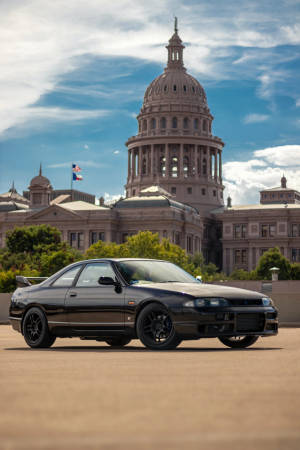 Nissan Gtr Car In Colorado Wallpaper