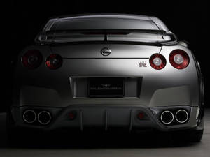 Nissan Skyline Gtr R35 Back Details Wallpaper