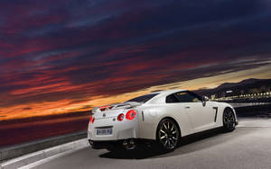 Nissan Skyline Gtr R35 Dark Sky Wallpaper