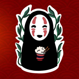 No-face With Rice Wallpaper