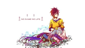 No Game No Life Blank Relaxing Wallpaper