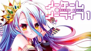 No Game No Life Cute Shiro Wallpaper