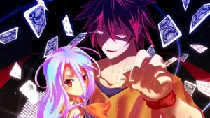 No Game No Life Siblings Fanart Wallpaper