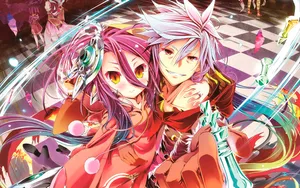 No Game No Life Zero Characters Wallpaper