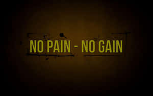 No Pain No Gain Football Quotes Wallpaper