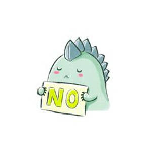 No Placard Aesthetic Dino Wallpaper