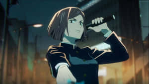 Nobara Kugisaki Strength In Combat Wallpaper Wallpaper