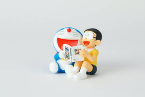 Nobita Nobi And Doraemon 4k Wallpaper