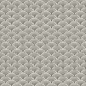 Nordic Abstract Fan Pattern Wallpaper