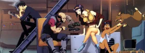 Normal Life Cowboy Bebop Characters Wallpaper