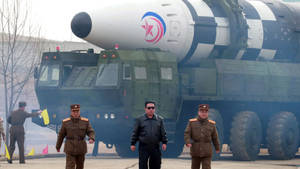 North Korea Kim Jong-un Missile Wallpaper