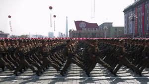 North Korea Military March Wallpaper