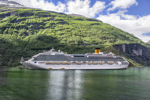 Norway Costa Cruise Ship Wallpaper