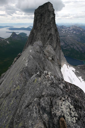 Norway Stetind Peak Wallpaper